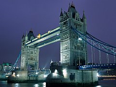 The Tower Bridge, London, England